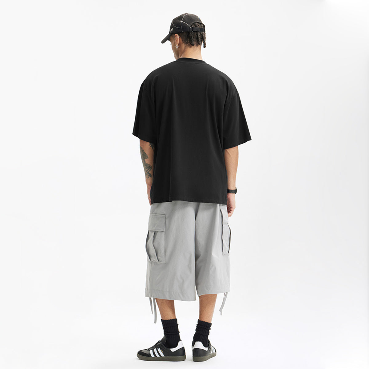 Unisex 40S Combed Cotton Oversized T-shirt(235g)