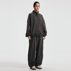 Unisex Brushed Stand-collar Zip-up Jacket（410GSM）