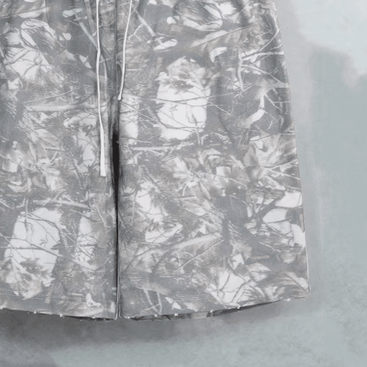 Unisex 100% Cotton French Terry Camo Shorts（400GSM）