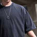 Unisex Cropped Snow Washed T-shirt(300GSM)