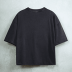 Unisex Cropped Snow Washed T-shirt(300GSM)