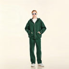 Unisex Fleece Zip-up Oversized Hoodie(380GSM)