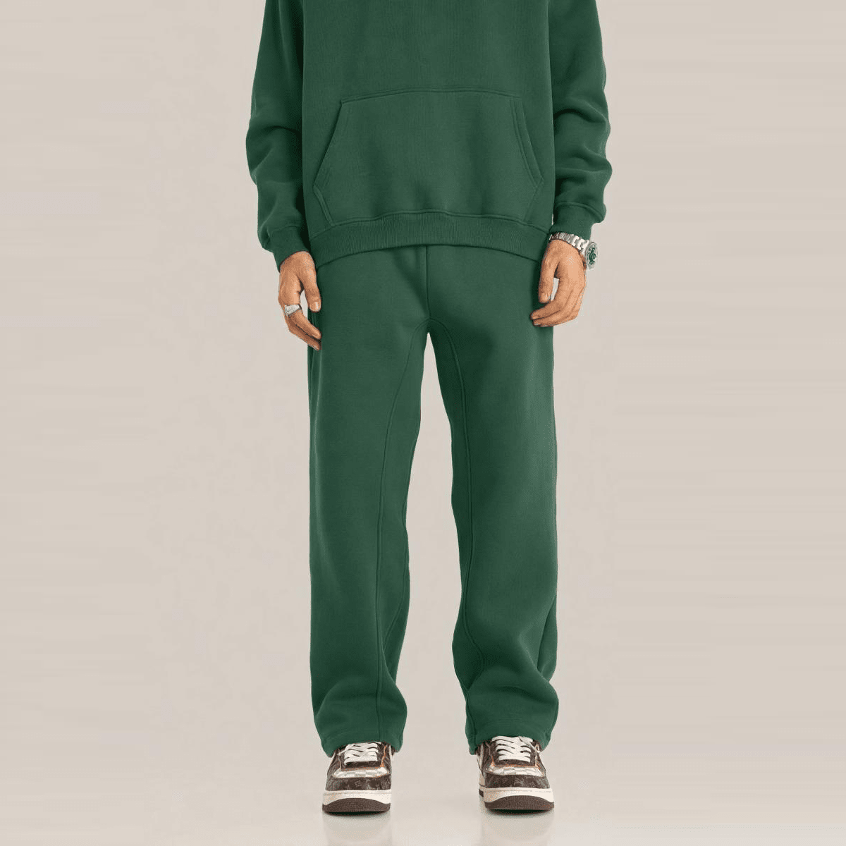 Unisex Fleece Oversized Sweatpants