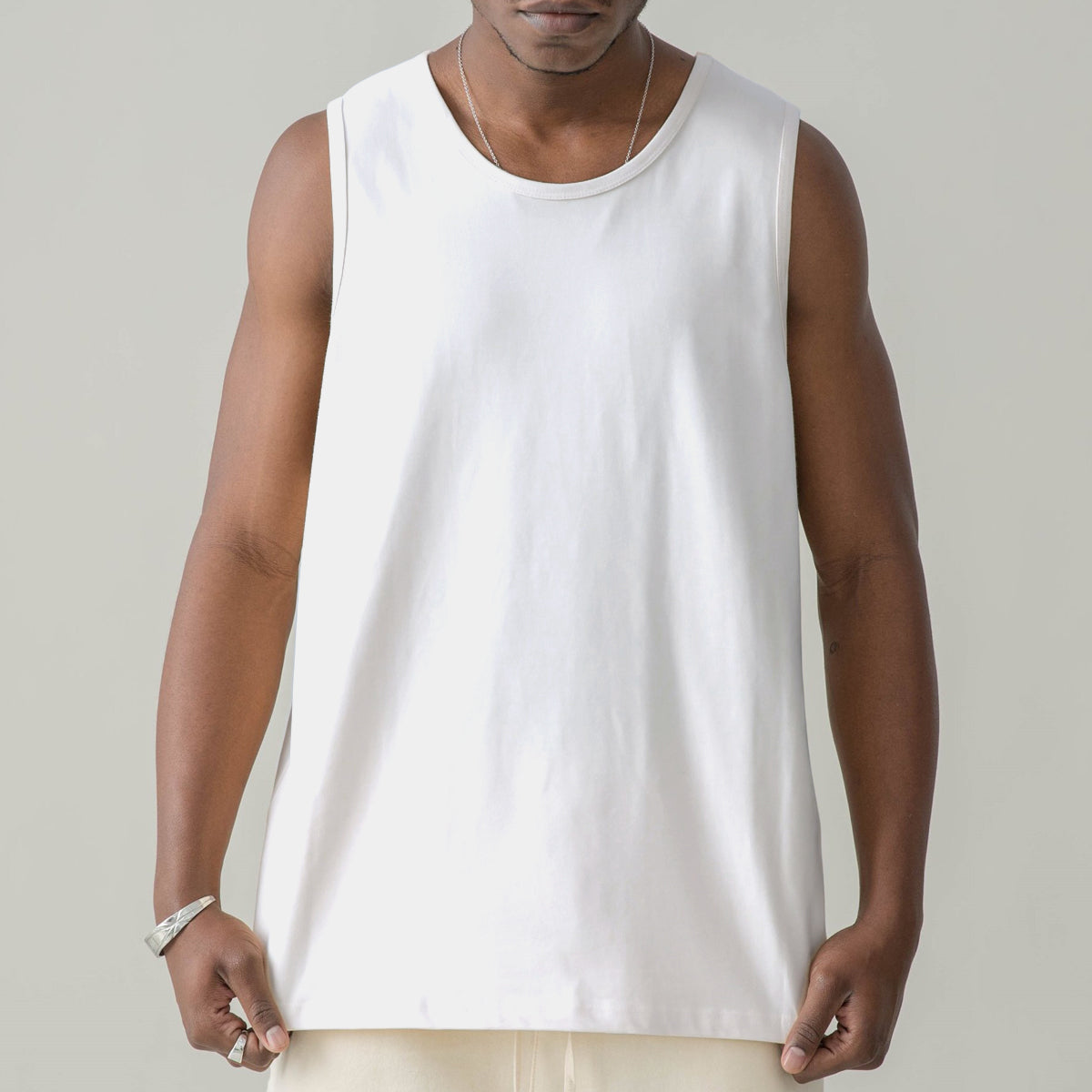 Unisex 100% Combed Cotton Tank Top(200GSM)
