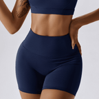 CloudFeel High-Waisted Compression Yoga Shorts