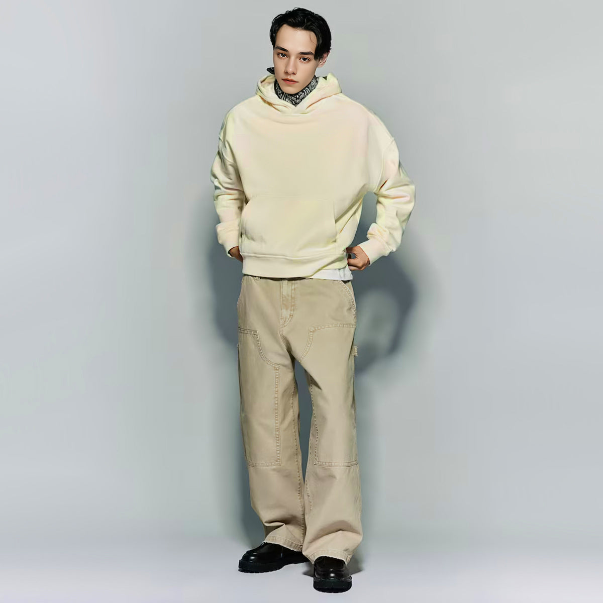 Unisex Cropped Drop Shoulder