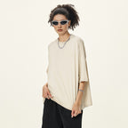 Unisex Cropped Loose T-shirt(280GSM)