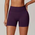 Seamless High-Waisted Yoga Shorts 121