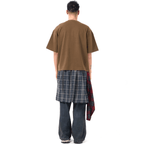 Unisex Cropped Loose T-shirt(280GSM)