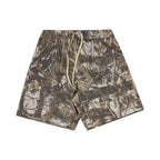 Unisex 100% Cotton French Terry Camo Shorts（400GSM）