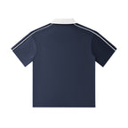 Unisex Contrast Collar Short-Sleeve Polo Shirt（240GSM）