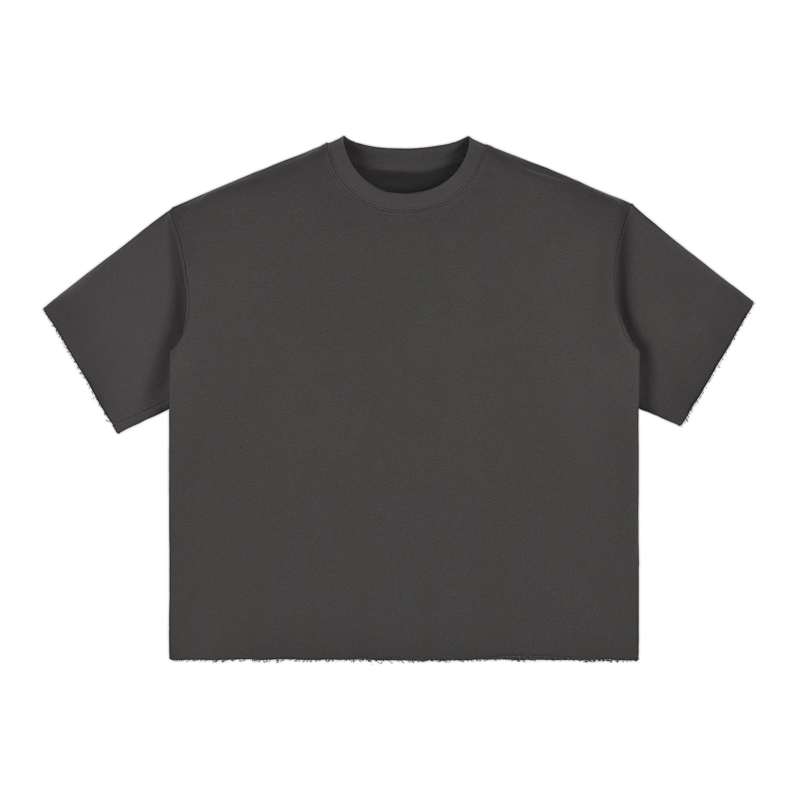 Mens Cropped Terry T-shirt