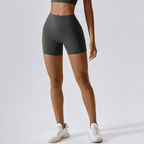 CloudFeel High-Waisted Compression Yoga Shorts