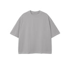 Unisex 100% Combed Cotton Cropped Oversized T-shirt (250g)