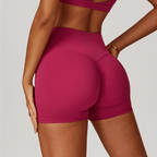 CloudFeel High-Waisted Compression Yoga Shorts