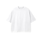 Unisex  Combed Cotton Cropped Oversized