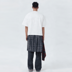 Unisex Cropped Loose T-shirt(280GSM)