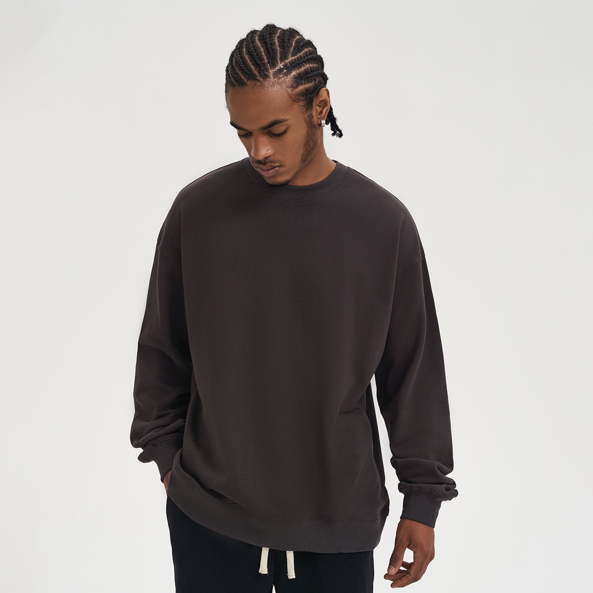 Unisex Heavyweight Oversized Sweatshirt(370 GSM)