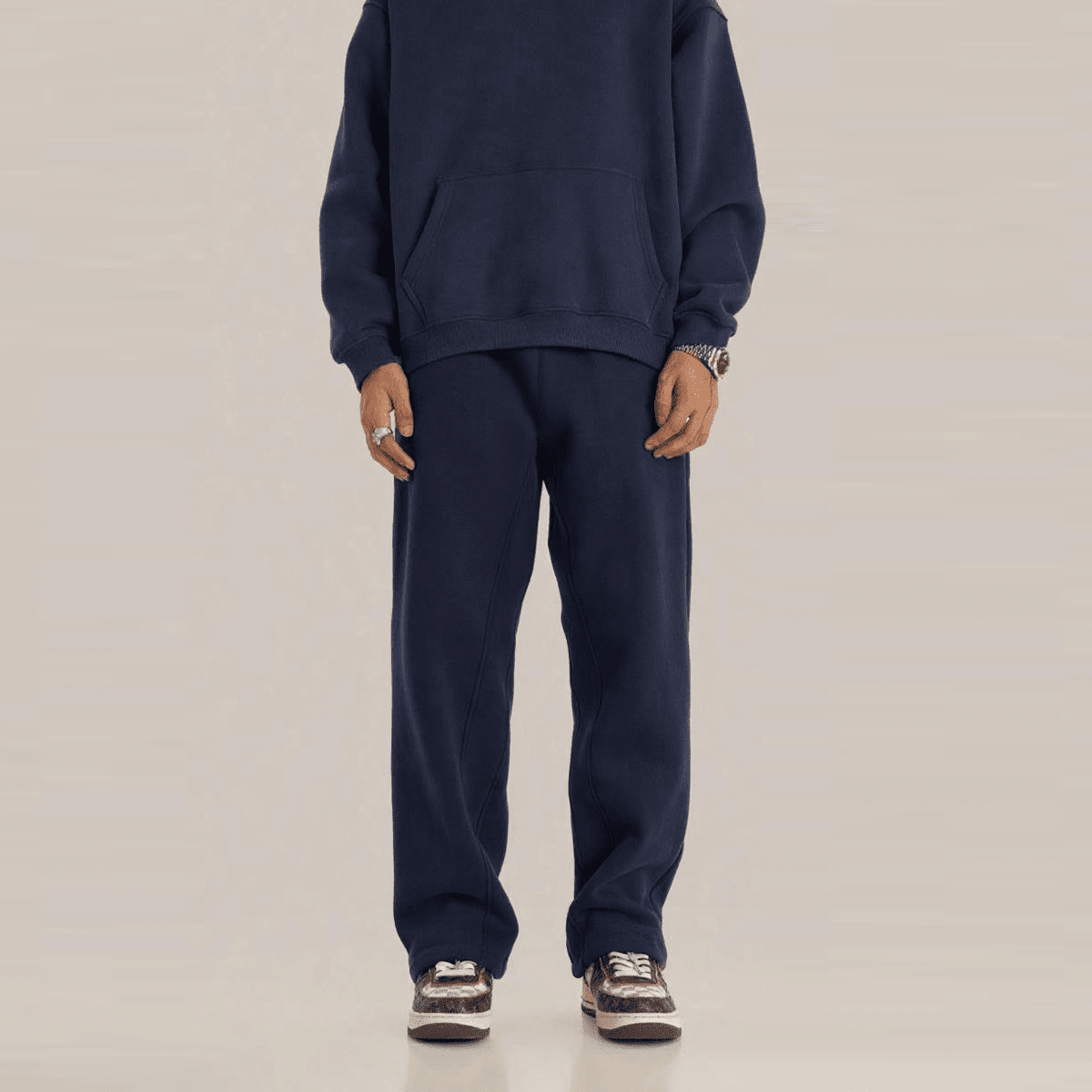 Unisex Fleece Oversized Sweatpants