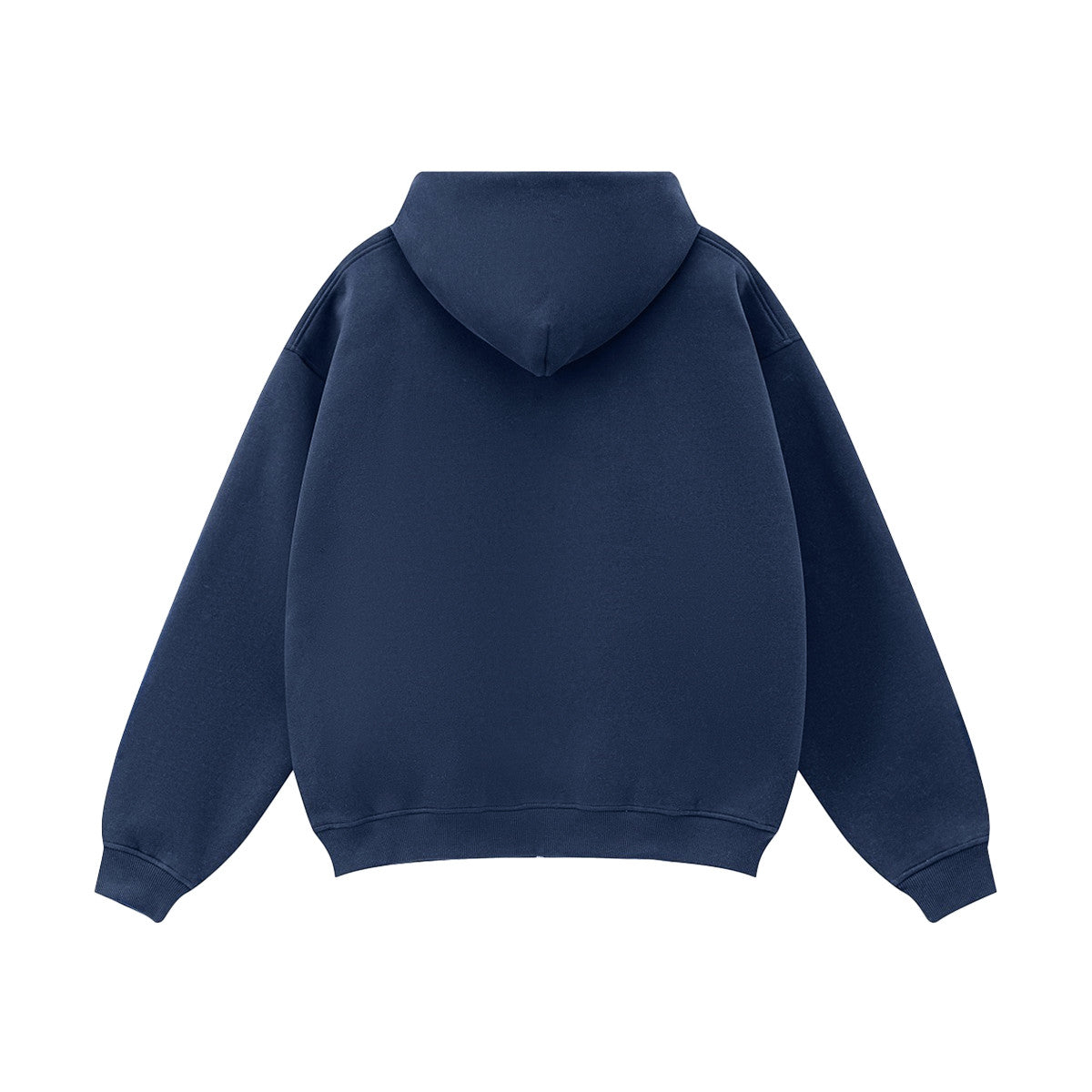 Unisex Fleece Zip-up Oversized Hoodie(380GSM)