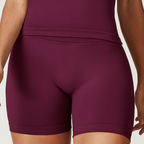 Seamless High-Waisted Yoga Shorts