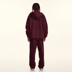 Unisex Fleece Zip-up Oversized Hoodie(380GSM)