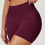 Seamless High-Waisted Yoga Shorts 121