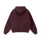 Unisex Fleece Zip-up Oversized Hoodie