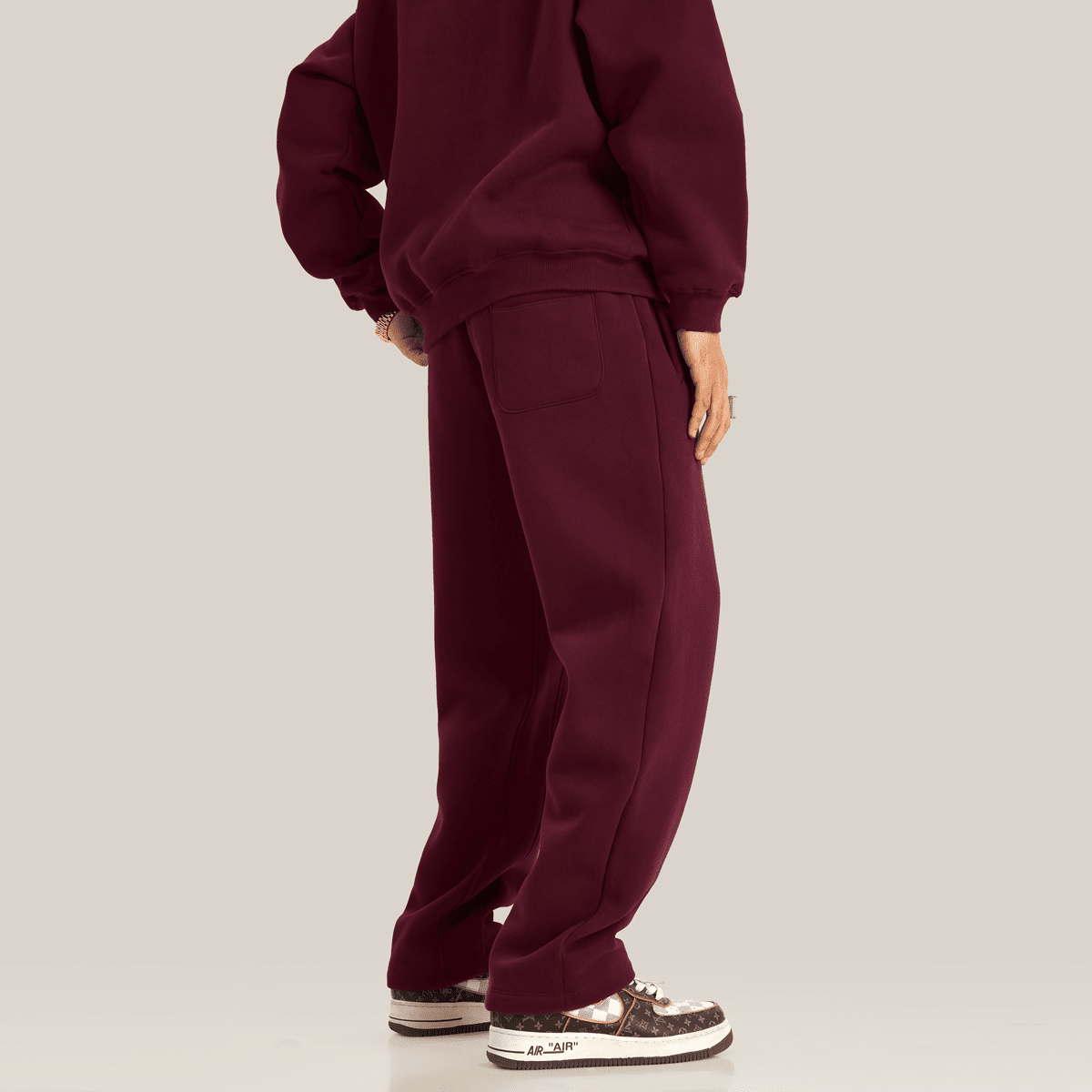Unisex Fleece Oversized Sweatpants