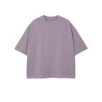 Unisex 100% Combed Cotton Cropped Oversized T-shirt