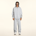 Unisex Fleece Zip-up Oversized Hoodie