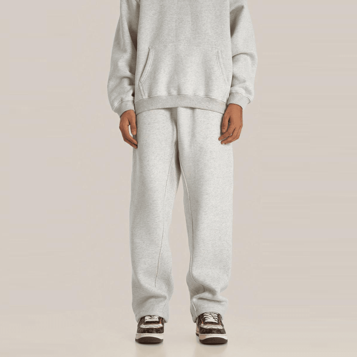 Unisex Fleece Oversized Sweatpants(380GSM)