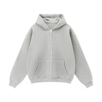 Unisex Fleece Zip-up Oversized Hoodie(380GSM)