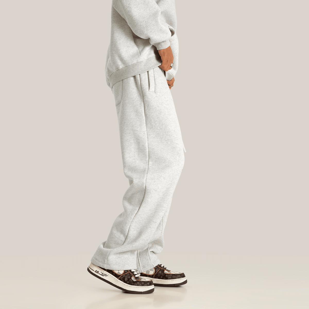 Unisex Fleece Oversized Sweatpants