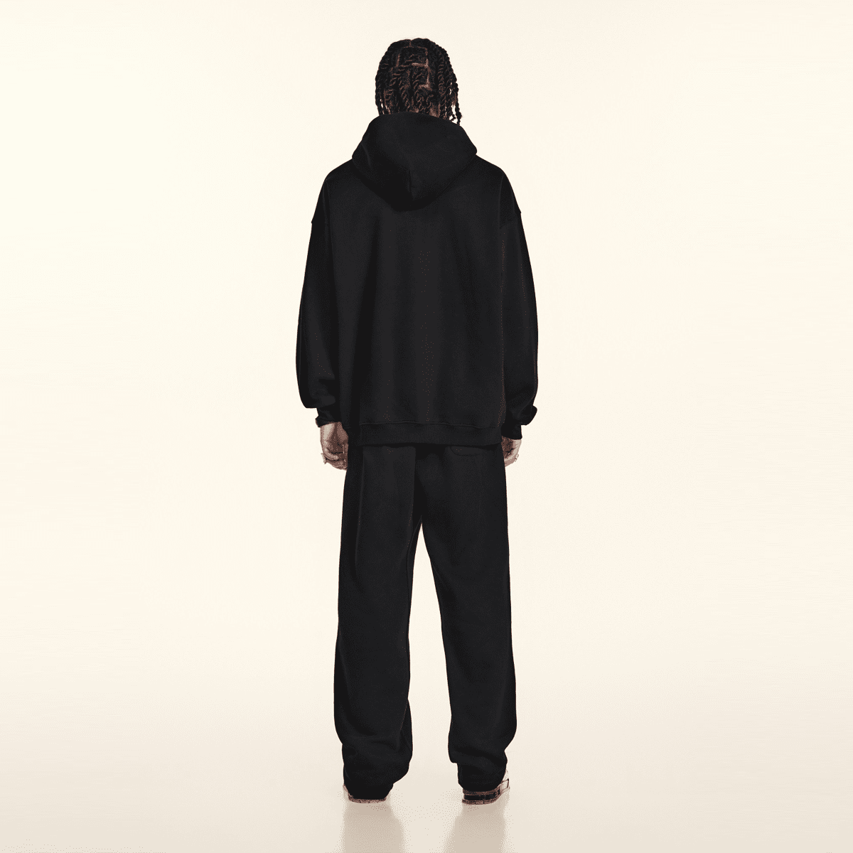 Unisex Fleece Zip-up Oversized Hoodie