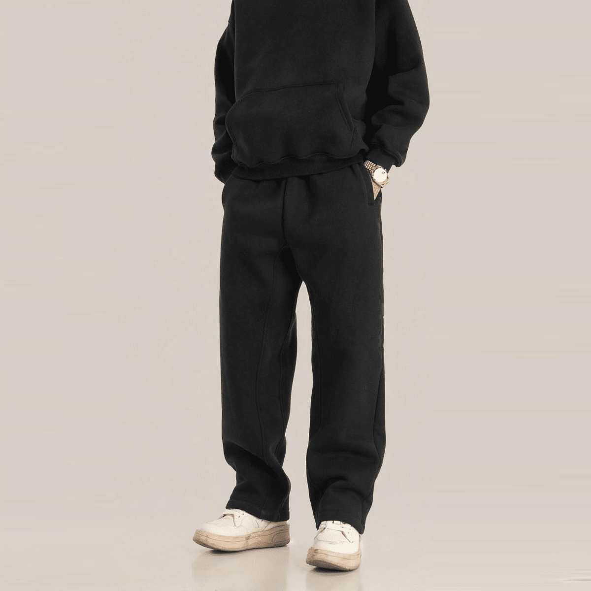 Unisex Fleece Oversized Sweatpants