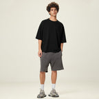 Unisex Cropped Loose T-shirt(280GSM)