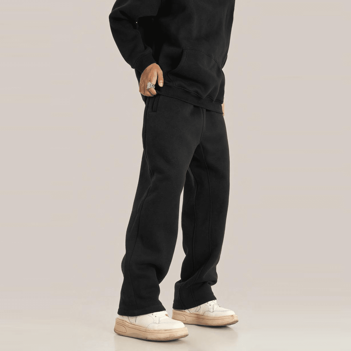 Unisex Fleece Oversized Sweatpants