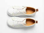 Premium White Leather Sneakers