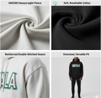 SKALA UNISEX LOOPED HOODI