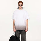 Bottom Sunfade Gradient Washed Vintage T-Shirt(250GSM)