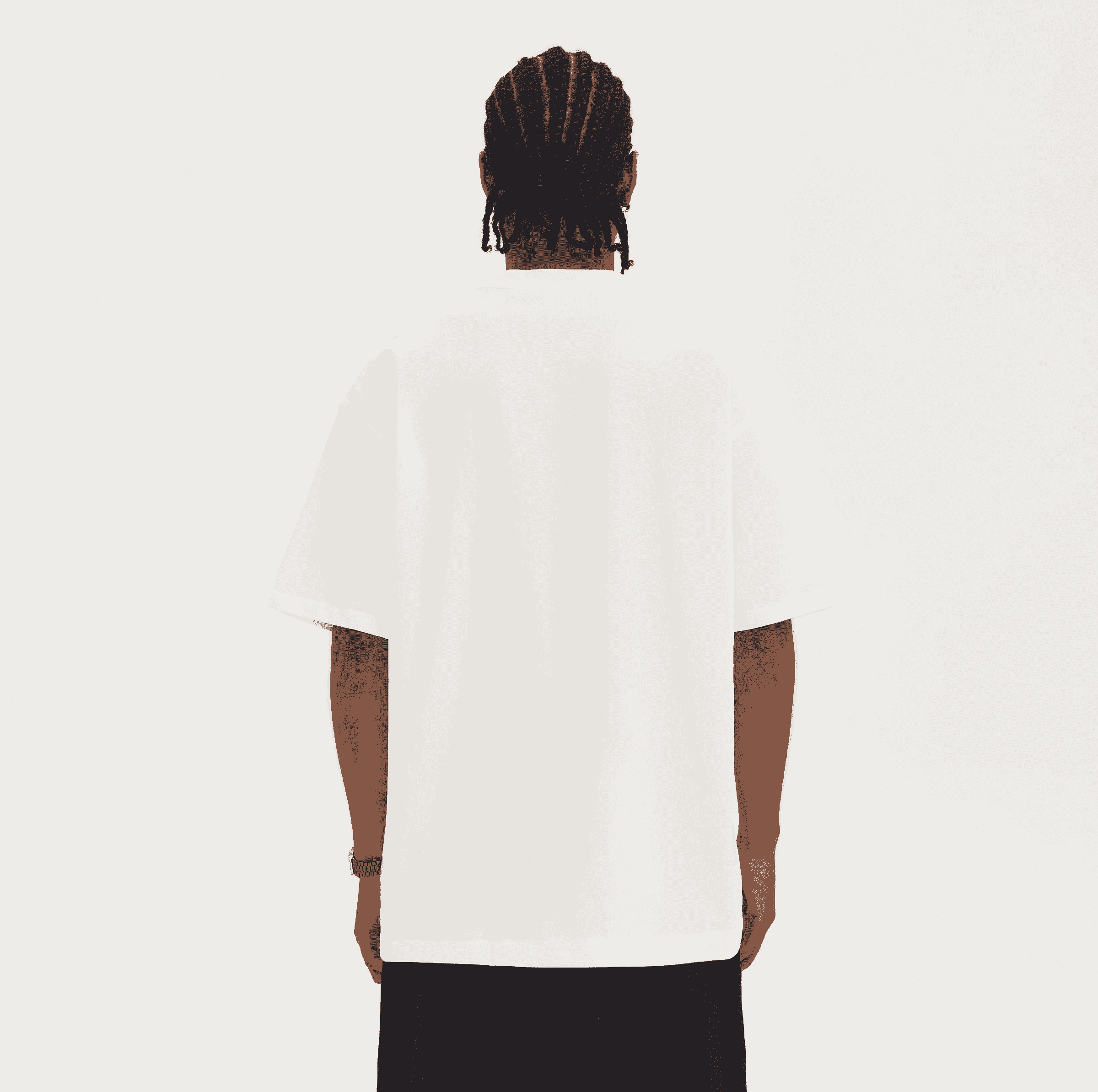 Boxy T-Shirt in Premium, Cotton with Modern Drop Shoulders