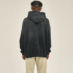 vintage wash fleece hoodie