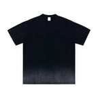 Bottom Sunfade Gradient Washed Vintage T-Shirt(250GSM)