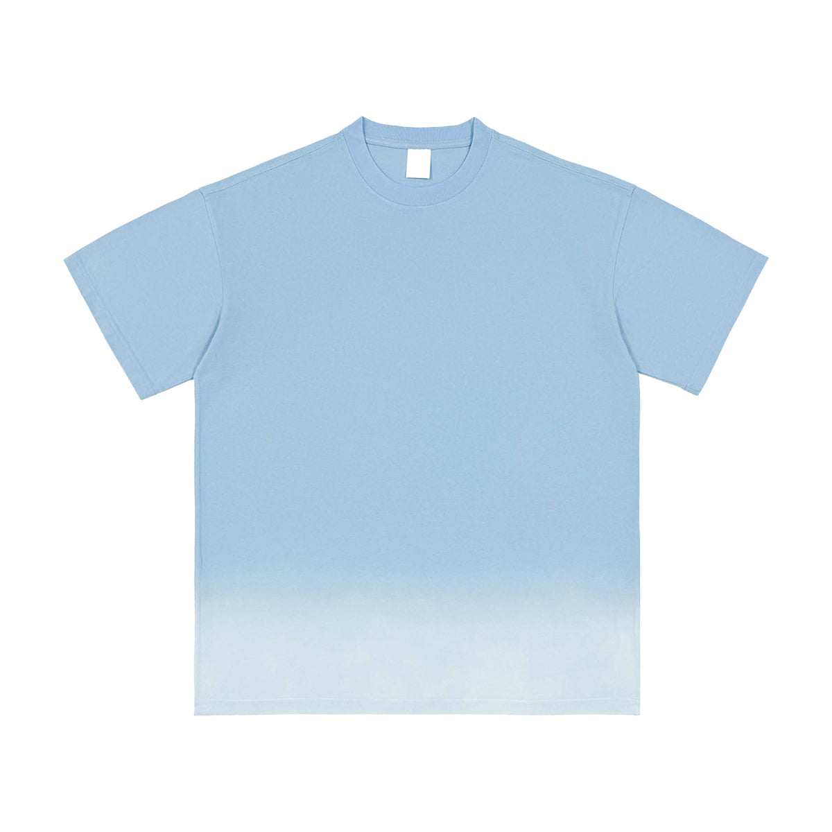Bottom Sunfade Gradient Washed Vintage T-Shirt(250GSM)