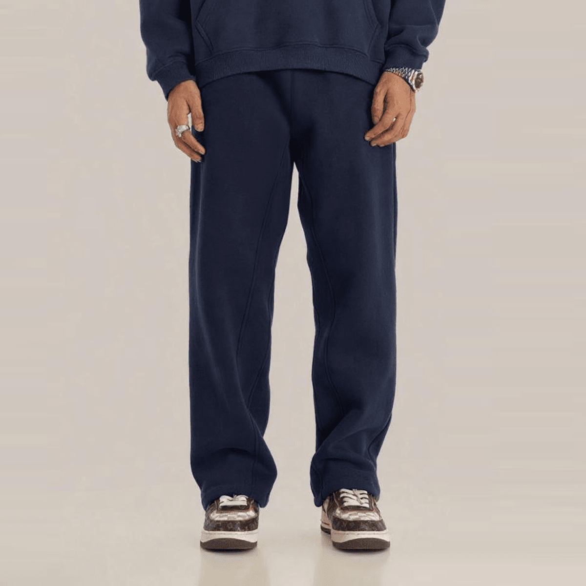 Unisex Fleece Oversized Sweatpants