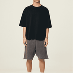 Unisex Cropped Loose T-shirt(280GSM)